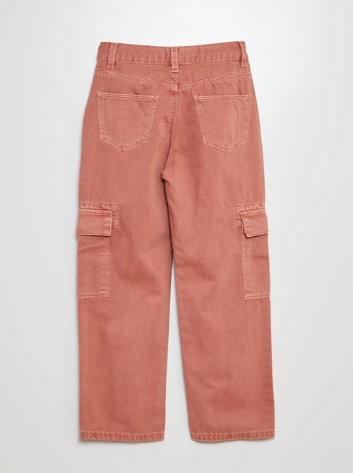 Pantalón vaquero con múltiples bolsillos - Kiabi