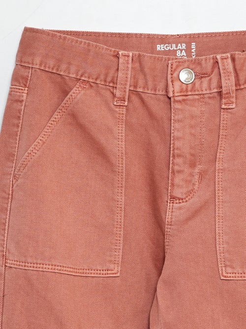 Pantalón vaquero con múltiples bolsillos - Kiabi