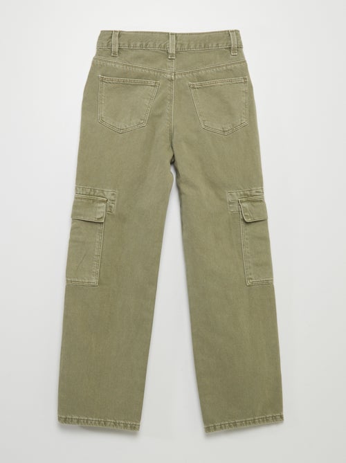 Pantalón vaquero con múltiples bolsillos - Kiabi