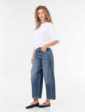 Pantalón Vaquero con pinzas fantasía