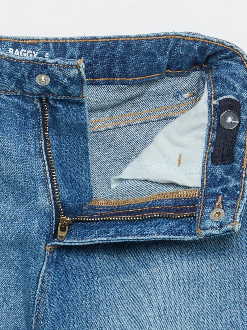 Pantalón vaquero corte baggy Azul - Kiabi