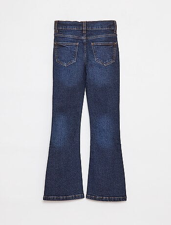 Pantalón vaquero corte flare - Corte + ajustado