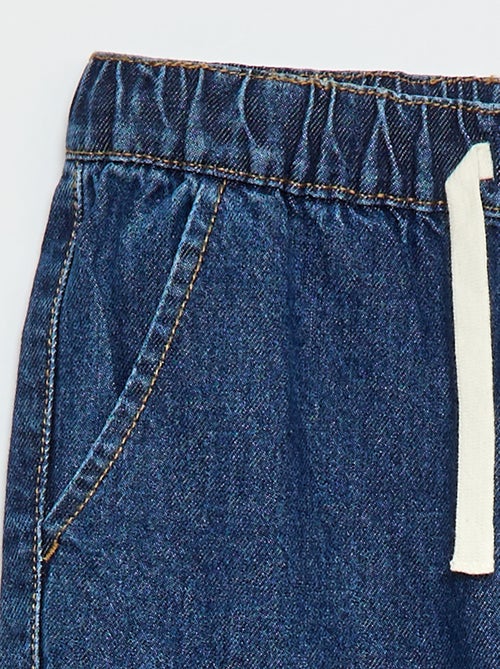 Pantalón vaquero corte jogger - Kiabi