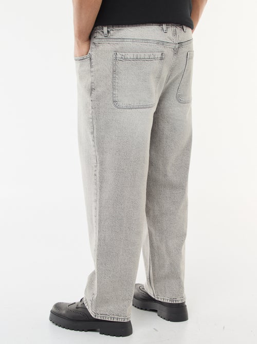 Pantalón vaquero corte relaxed fit - Kiabi