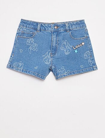 Pantalón vaquero corto 'Disney'