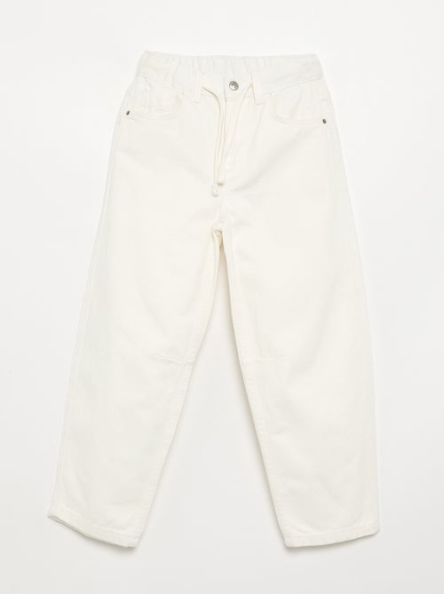Pantalón vaquero de corte ancho - Kiabi