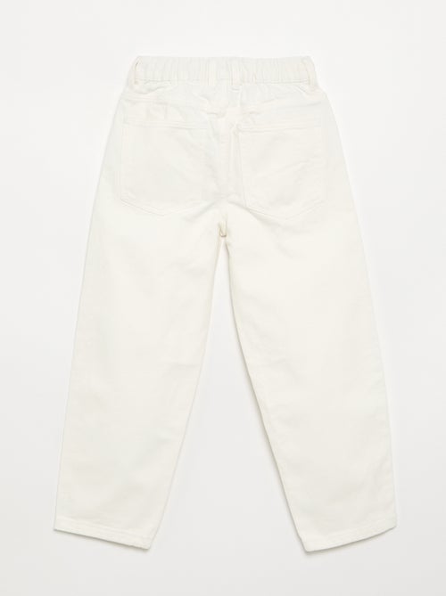 Pantalón vaquero de corte ancho - Kiabi