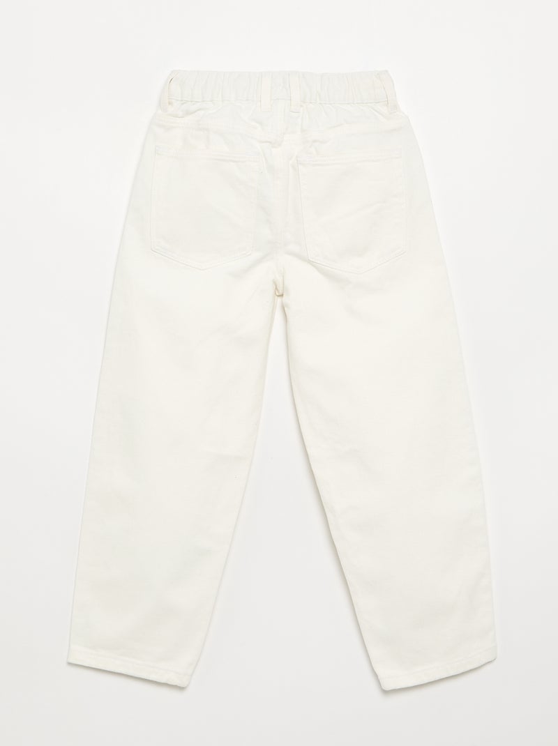 Pantalón vaquero de corte ancho Azul - Kiabi