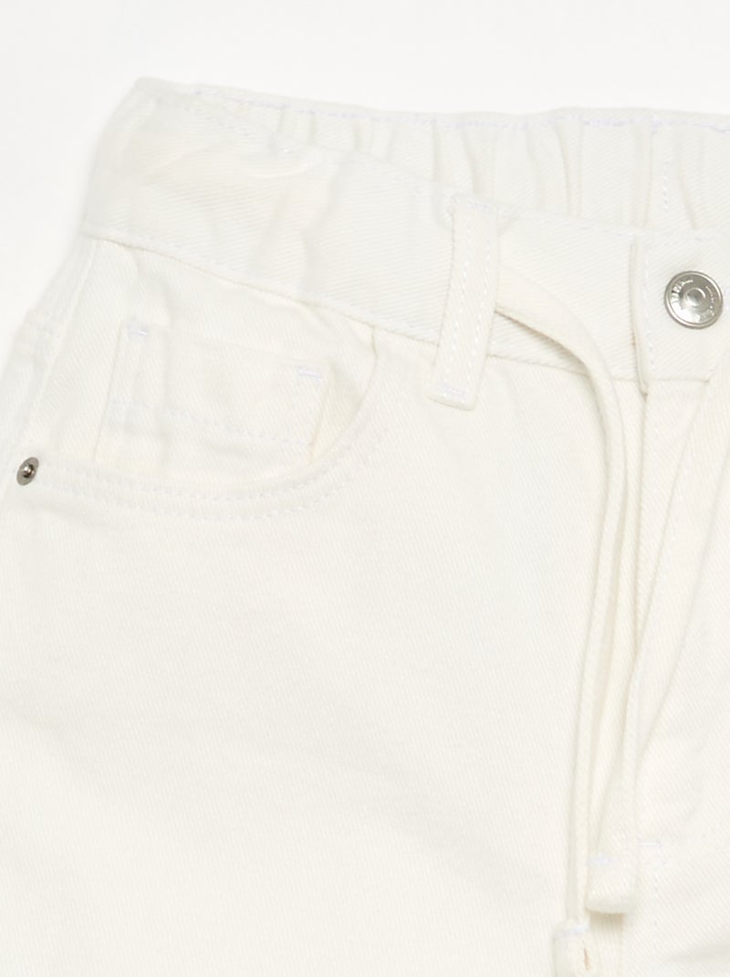 Pantalón vaquero de corte ancho Azul - Kiabi