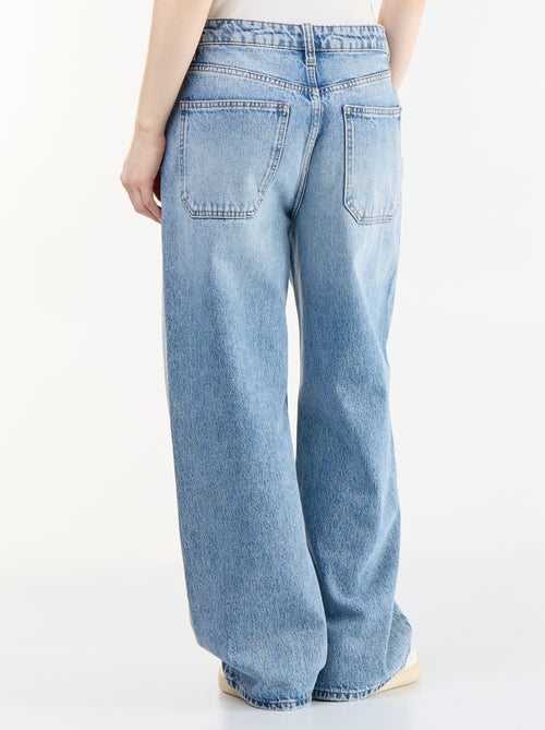 Pantalón vaquero de corte baggy - Kiabi