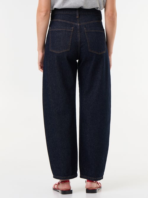 Pantalón vaquero de corte barrel ancho - Kiabi Pantalón vaquero de corte barrel ancho - Kiabi