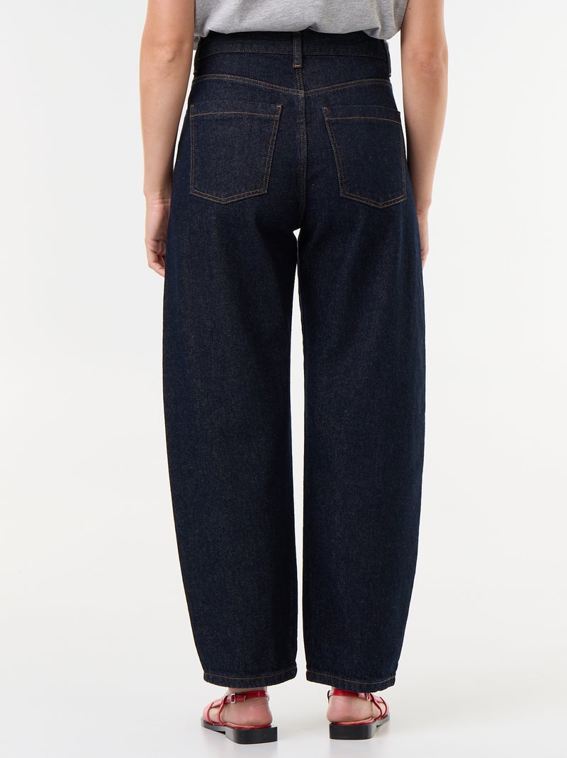 Pantalón vaquero de corte barrel ancho Azul - Kiabi
