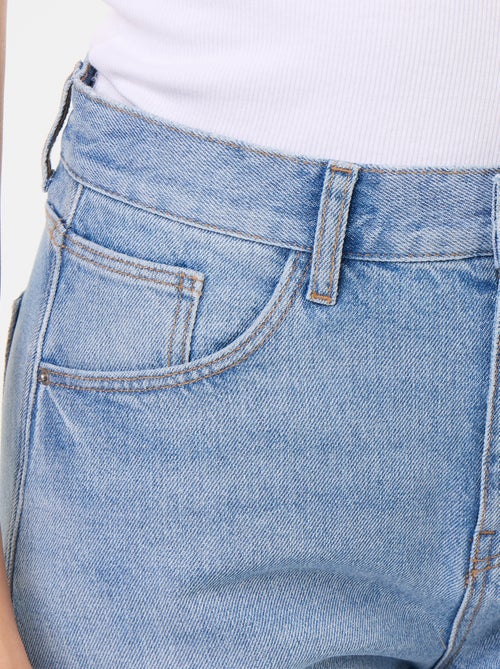 Pantalón vaquero de corte barrel ancho - Kiabi Pantalón vaquero de corte barrel ancho - Kiabi