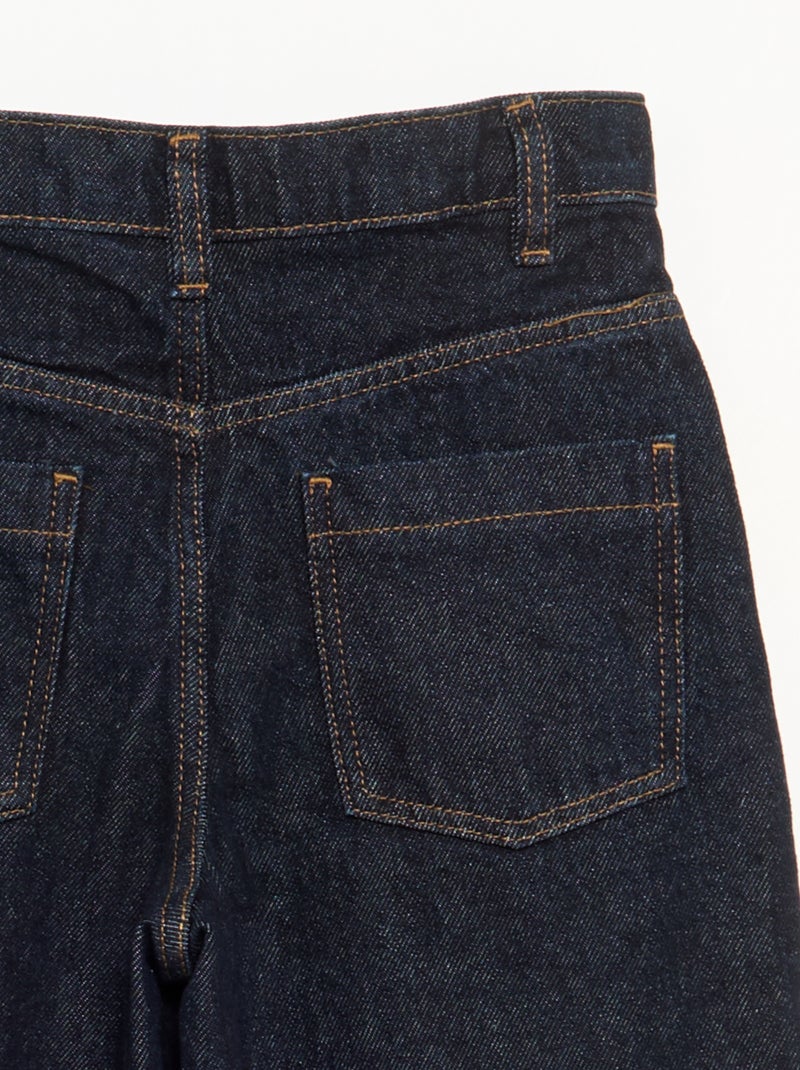 Pantalón vaquero de corte barrel Azul - Kiabi