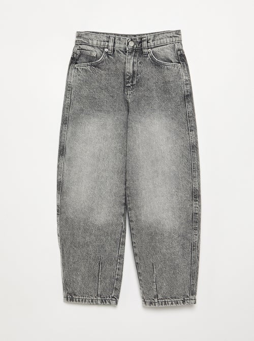 Pantalón vaquero de corte barrel - Kiabi Pantalón vaquero de corte barrel - Kiabi