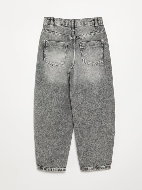 Pantalón vaquero de corte barrel - Kiabi Pantalón vaquero de corte barrel - Kiabi