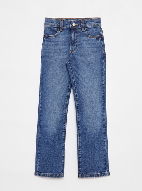Pantalón vaquero de corte recto - Corte + ajustado - Kiabi