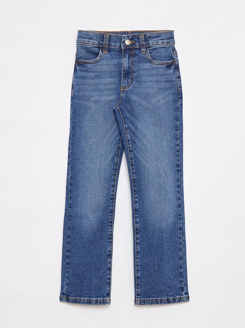 Pantalón vaquero de corte recto - Corte + ajustado Azul - Kiabi