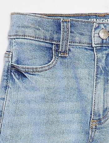 Pantalón vaquero de corte recto - Corte + ajustado