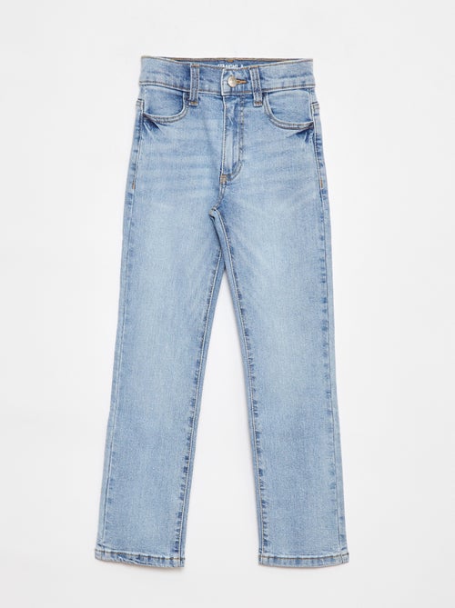 Pantalón vaquero de corte recto - Corte + ajustado - Kiabi