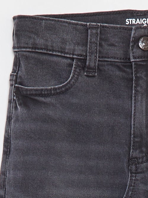 Pantalón vaquero de corte recto - Corte + ajustado - Kiabi