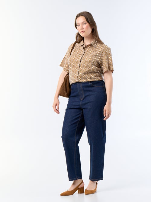 Pantalón vaquero de corte recto - Kiabi