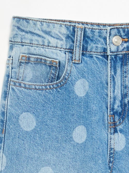 Pantalón vaquero de lunares - Kiabi Pantalón vaquero de lunares - Kiabi