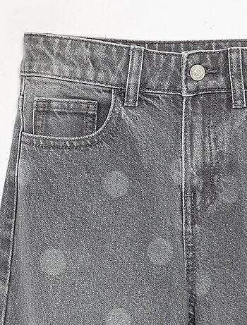Pantalón vaquero de lunares