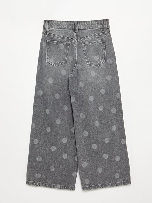 Pantalón vaquero de lunares - Kiabi Pantalón vaquero de lunares - Kiabi