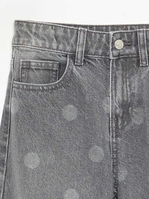 Pantalón vaquero de lunares - Kiabi Pantalón vaquero de lunares - Kiabi