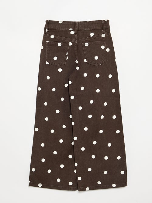 Pantalón vaquero de lunares - Kiabi Pantalón vaquero de lunares - Kiabi