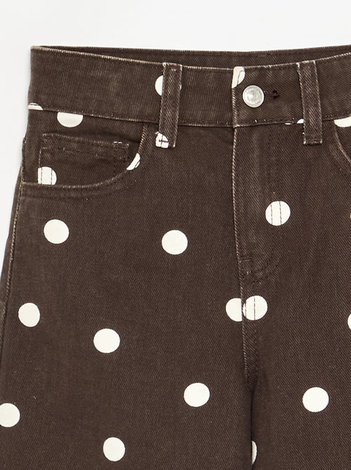 Pantalón vaquero de lunares - Kiabi Pantalón vaquero de lunares - Kiabi