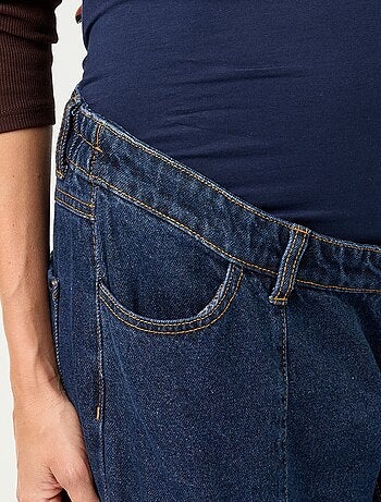 Pantalón vaquero de maternidad corte barrel