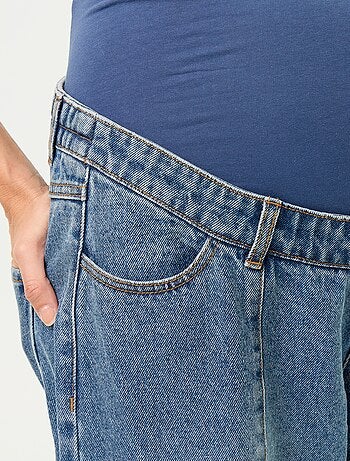 Pantalón vaquero de maternidad corte barrel