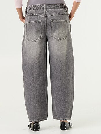 Pantalón vaquero de maternidad corte barrel