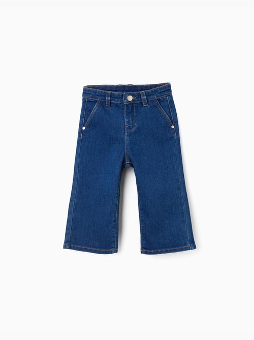 Pantalón vaquero de pierna ancha - Kiabi