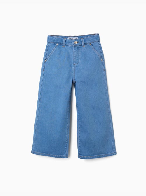 Pantalón vaquero de pierna ancha - Kiabi