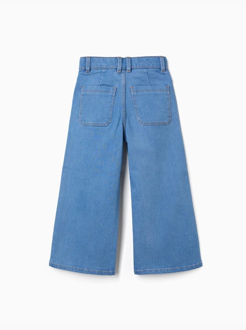 Pantalón vaquero de pierna ancha - Kiabi