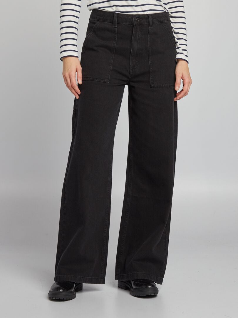 Pantalon vaquero best sale tiro alto