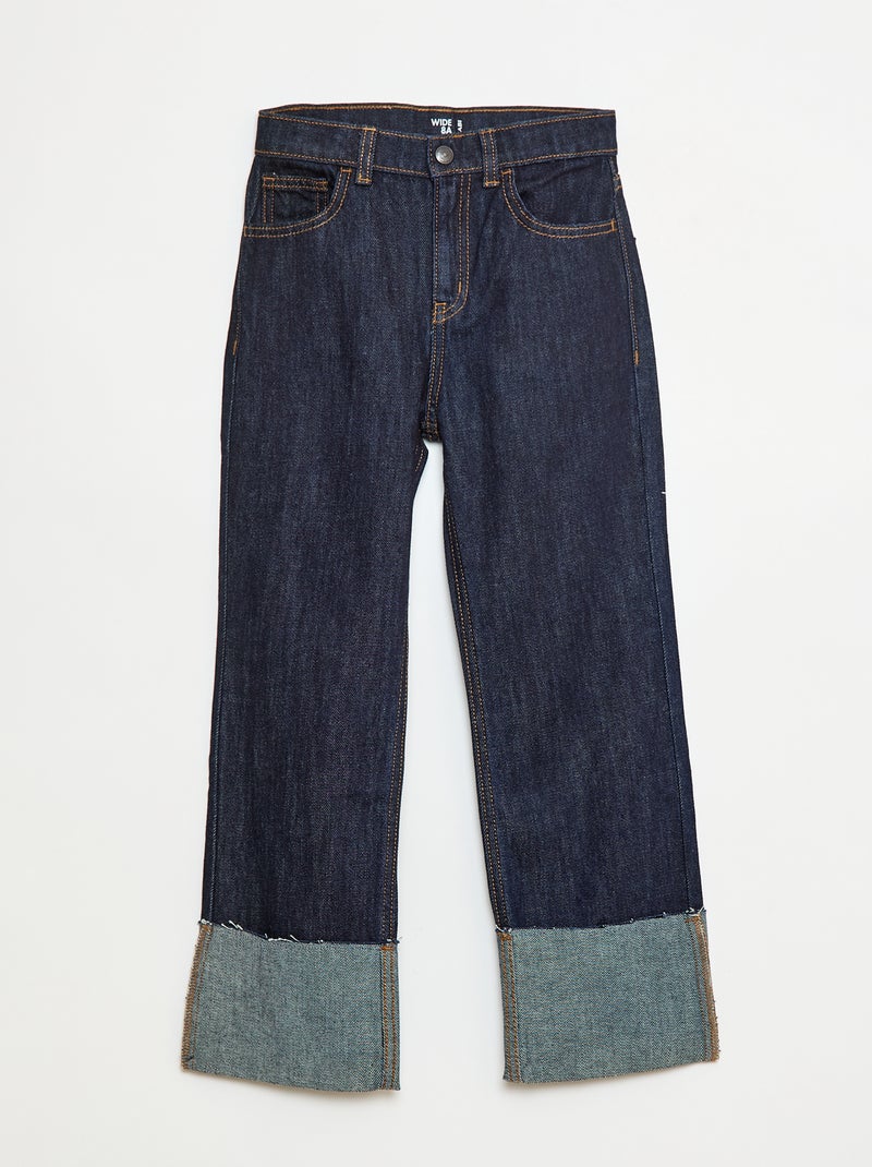 Pantalón vaquero efecto destroy Azul - Kiabi