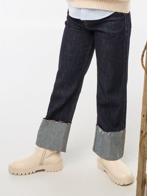 Pantalón vaquero efecto destroy - Kiabi