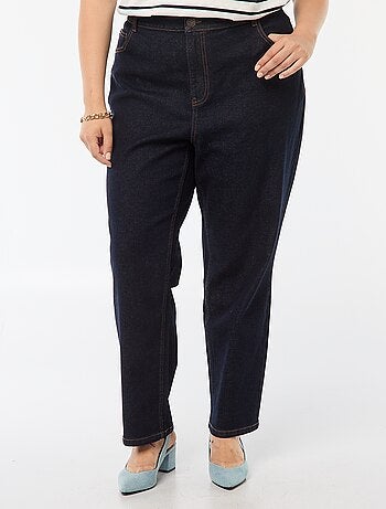 Pantalón vaquero elástico recto