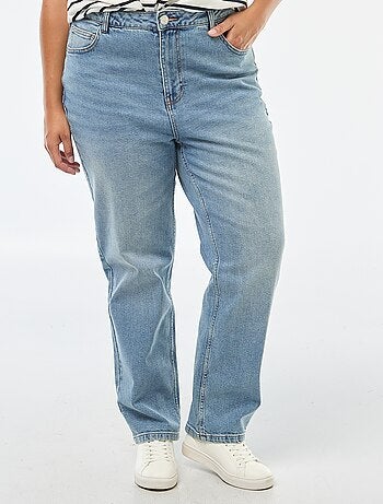Pantalón vaquero elástico recto