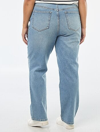 Pantalón vaquero elástico recto