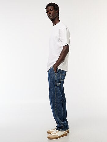 Pantalón vaquero estilo carpintero
