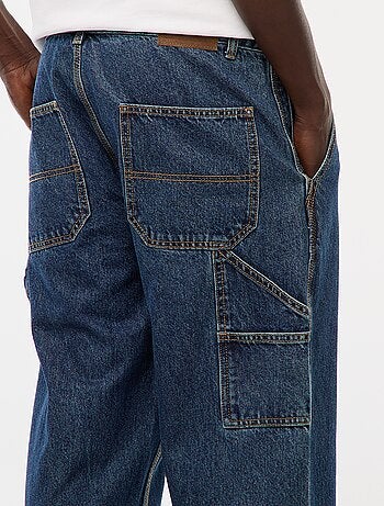 Pantalón vaquero estilo carpintero