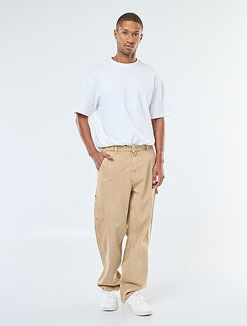 Pantalón vaquero estilo carpintero