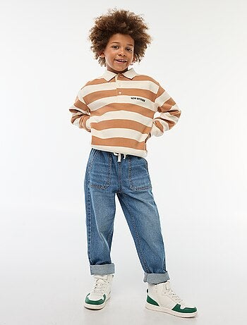 Pantalón vaquero estilo jogging