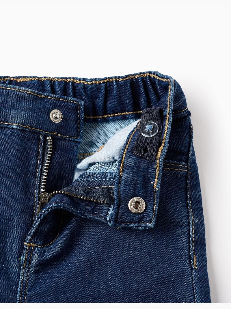 Pantalón vaquero flare en denim cómodo Azul Azul - Kiabi