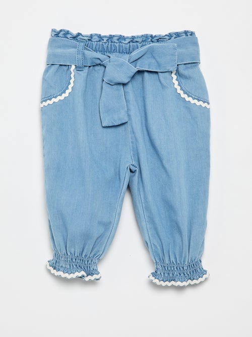 Pantalón vaquero ligero - Kiabi